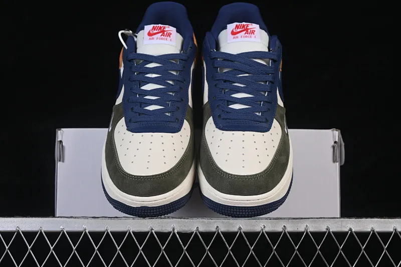 All Categories Nk Air Force 1 Air Force Series Nk Air Force 1 Low Air Force Low Nike Air Force 1'07 Low Yelin Orange Blue Air Force One Low Casual Shoes DF0188-124